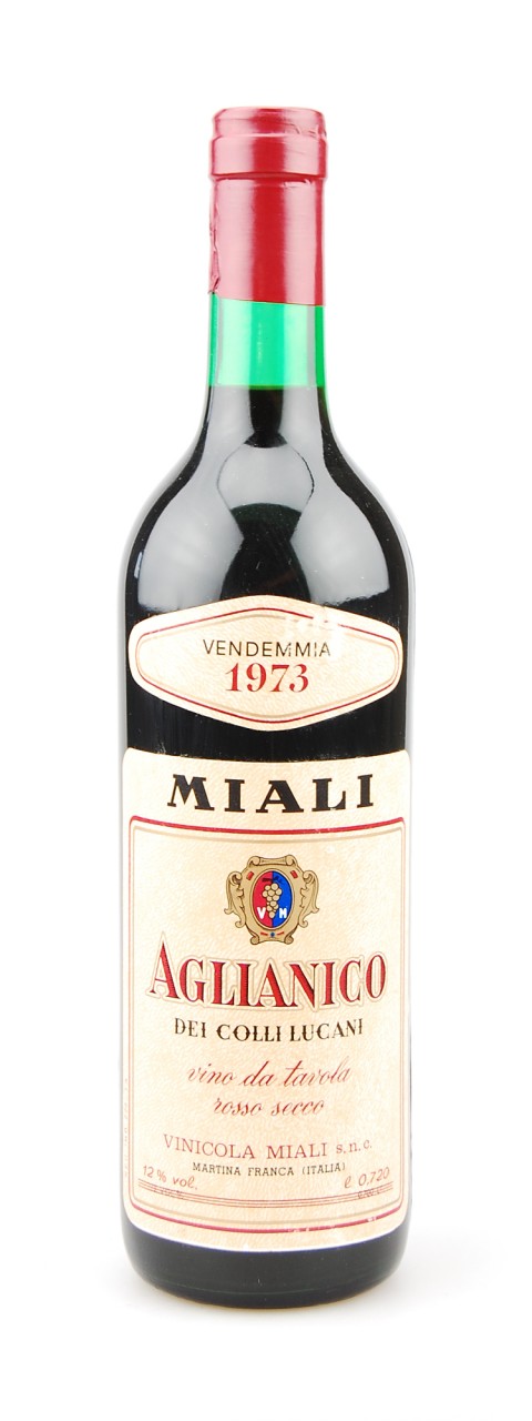 Wein 1973 Aglianico dei Colli Lucani