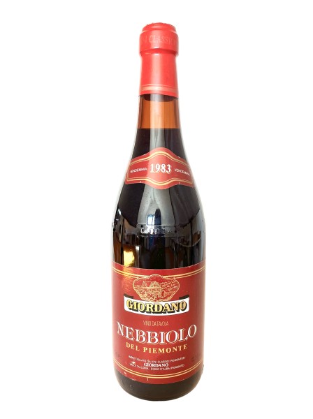Wein 1983 Nebbiolo Giordano