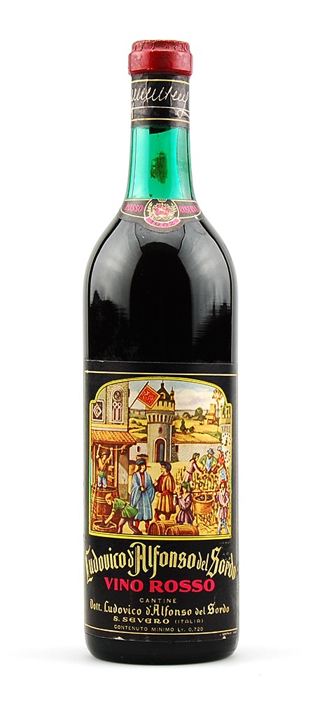 Wein 1962 Vino Rosso Riserva Ludovico Sordo