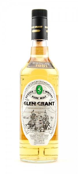 Whisky 1981 Glen Grant Highland Malt 5 years old