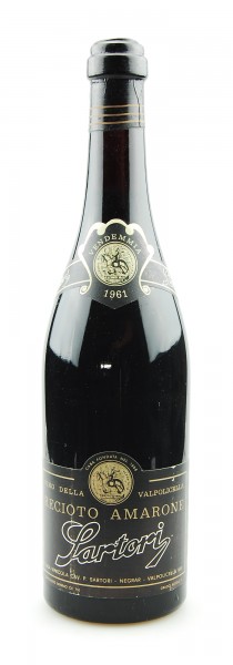 Wein 1961 Amarone Recioto della Valpolicella Sartori