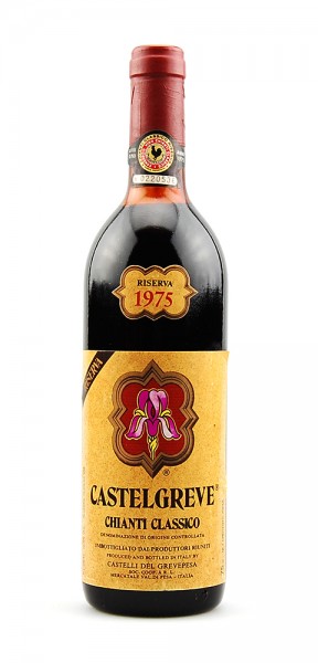 Wein 1975 Chianti Classico Castelgreve Riserva