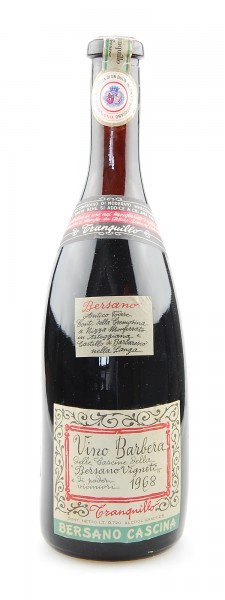 Wein 1968 Barbera Tranquillo Bersano