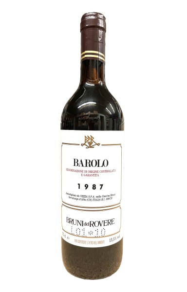 Wein 1987 Barolo Bruni del Rovere