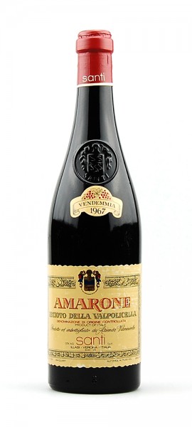 Wein 1967 Amarone Recioto della Valpolicella Santi