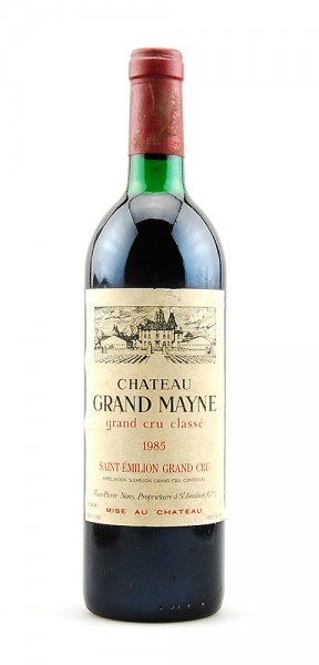 Wein 1985 Chateau Grand Mayne Grand Cru Classe