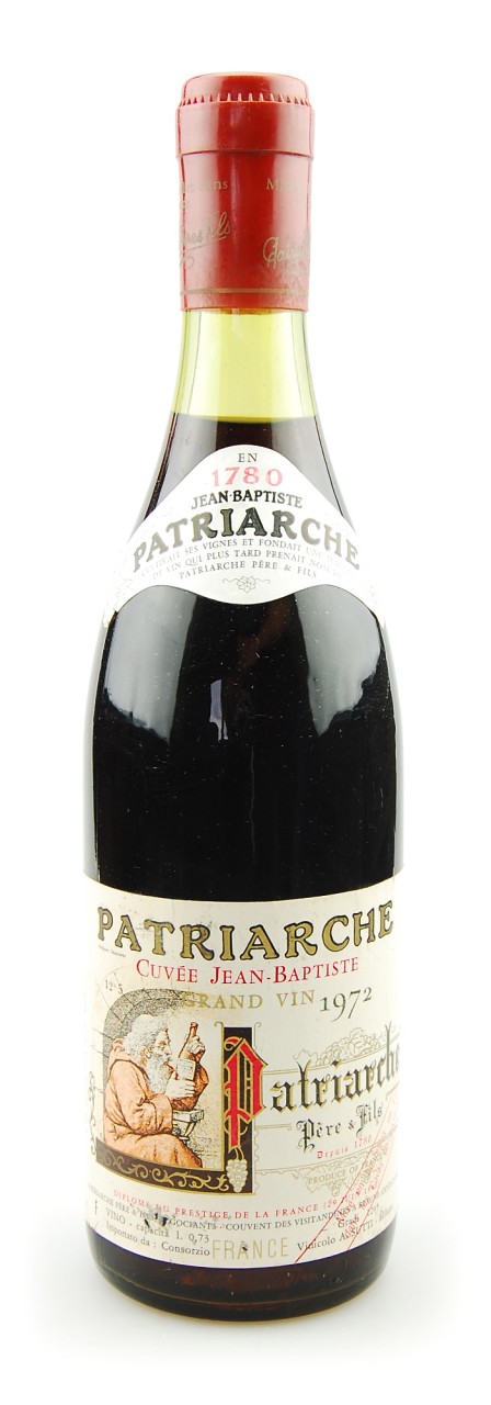 Wein 1972 Patriarche Cuvee Jean-Baptiste Pere & Fils