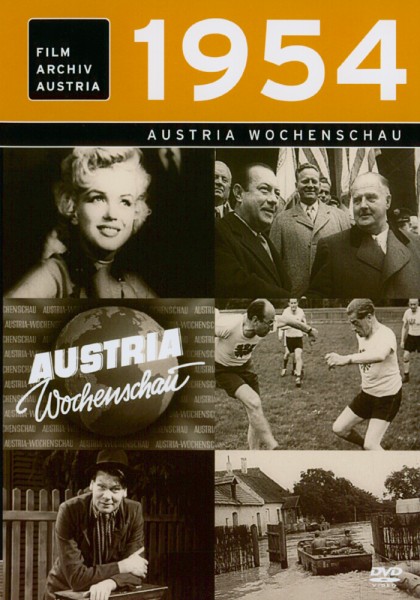 DVD 1954 Chronik Austria Wochenschau in Holzkiste