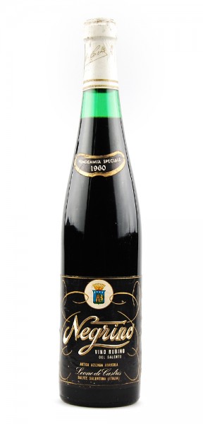 Wein 1960 Vino Rubino Negrino Leone de Castris