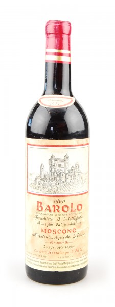 Wein 1971 Barolo Moscone San Rocco