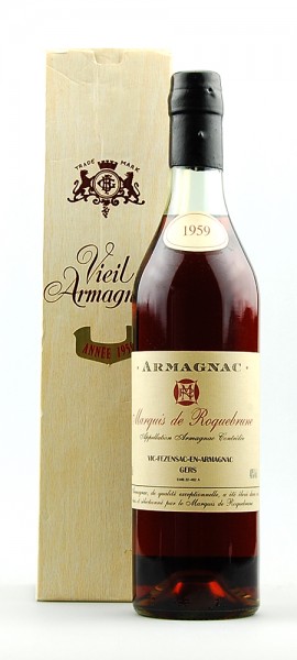 Armagnac 1959 Vieil Armagnac Marquis de Roquebrune