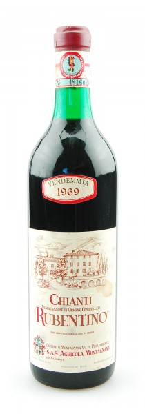 Wein 1969 Chianti Montagnana Rubentino