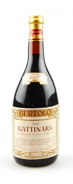 Wein 1967 Gattinara Lorenzo Bertolo Riserva Numerata