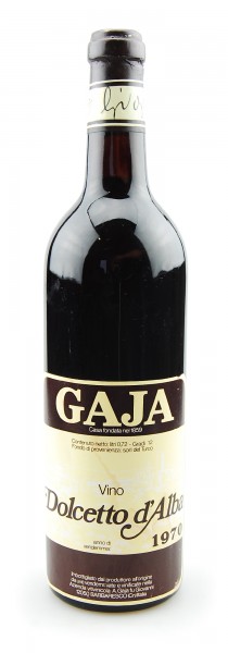 Wein 1970 Dolcetto d´Alba Gaja