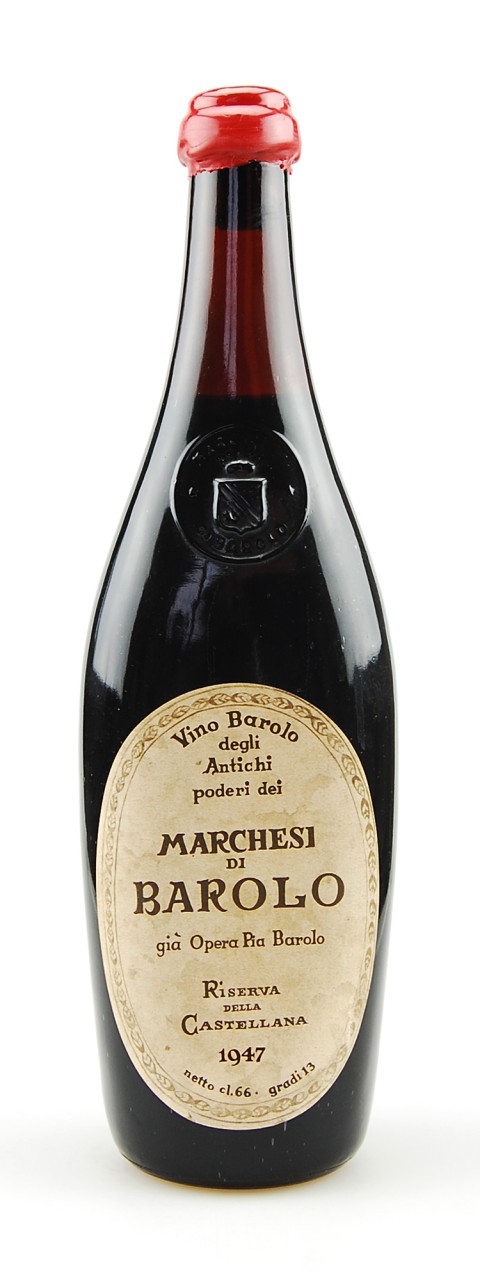 Wein 1947 Barolo Riserva Marchesi di Barolo Gia Opera