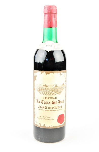 Wein 1982 Chateau La Croix St. Jean Lalande de Pomerol