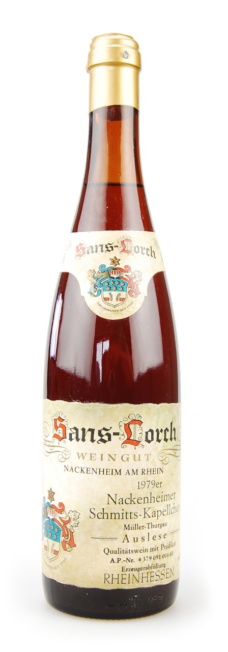 Wein 1979 Nackenheimer Schmitts-Kapellchen Auslese