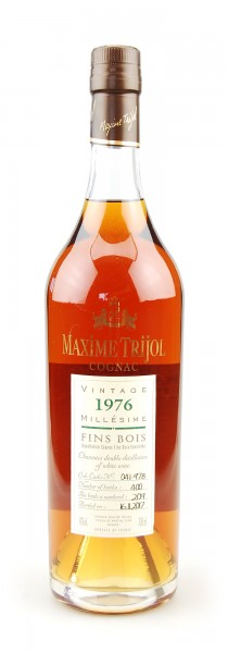Cognac 1976 Maxime Trijol Fins Bois