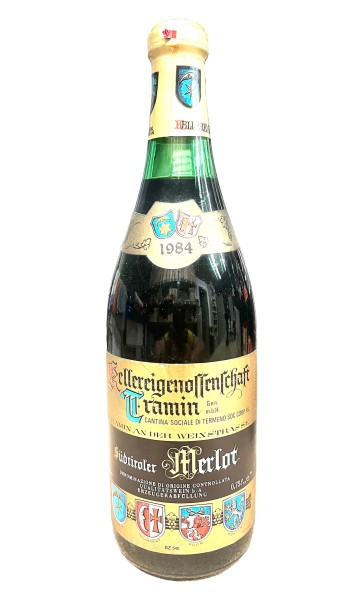 Wein 1984 Südtiroler Merlot Tramin