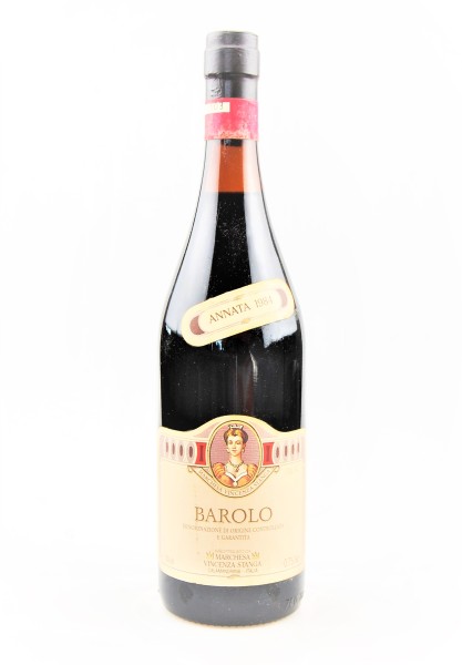 Wein 1984 Barolo Marchesa Vincenza Stanga