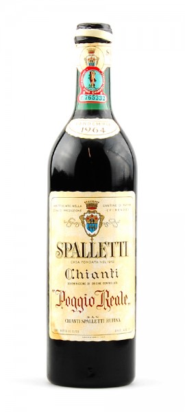 Wein 1964 Chianti Rufina Spalletti Poggio Reale
