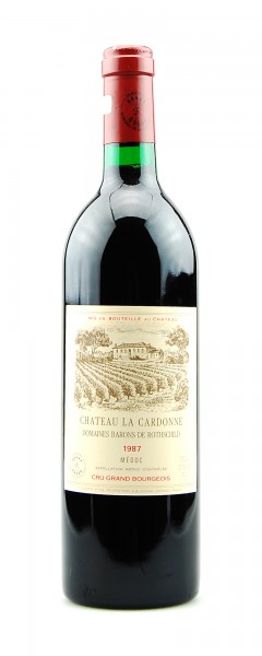 Wein 1987 Chateau La Cardonne Domaines Rothschild