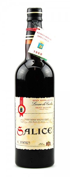 Wein 1960 Salice Leone de Castris Straveccio Salentino