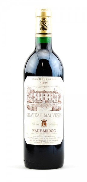 Wein 1989 Chateau Mauvesin Cru Bourgeois Haut-Medoc