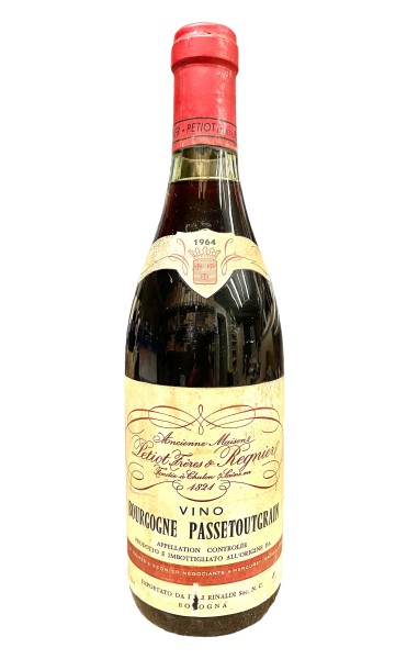 Wein 1964 Bourgogne Passetoutgrain Petiot Freres & Regnier