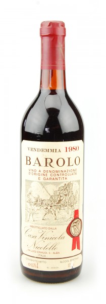 Wein 1980 Barolo Casa Vinicola Nicolello