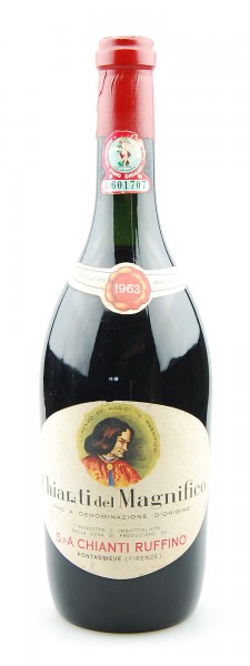 Wein 1963 Chianti Ruffino Il Magnifico