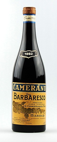 Wein 1962 Barbaresco Camerano