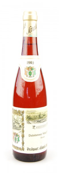 Wein 1969 Dalsheimer Wingertstätte Auslese