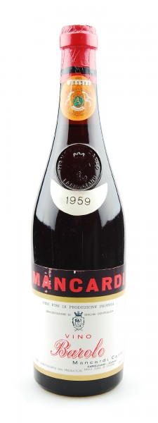 Wein 1959 Barolo Carlo Mancardi