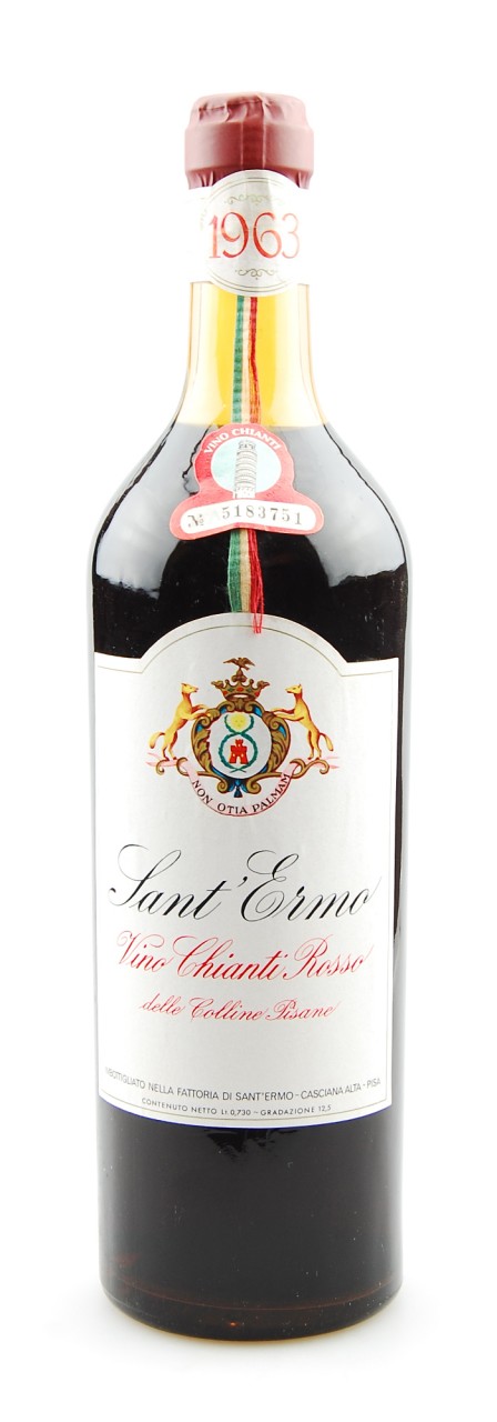 Wein 1963 Chianti Colline Pisane Sant Ermo