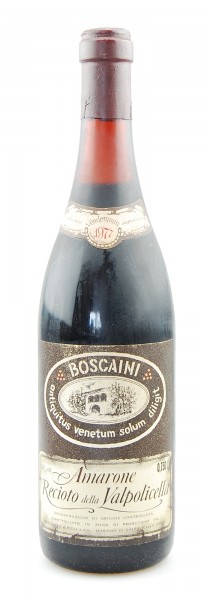 Wein 1977 Amarone della Valpolicella Boscaini
