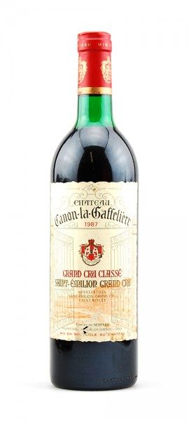 Wein 1987 Chateau Canon-la-Gaffeliere St.Emilion