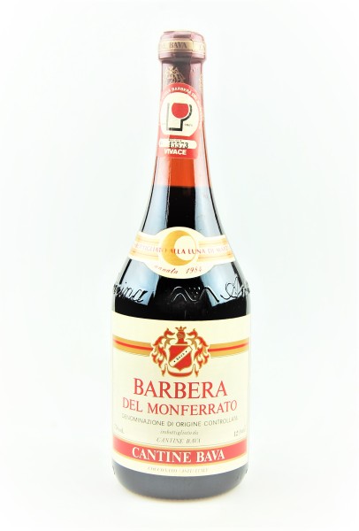 Wein 1984 Barbera del Monferrato Cantine Bava