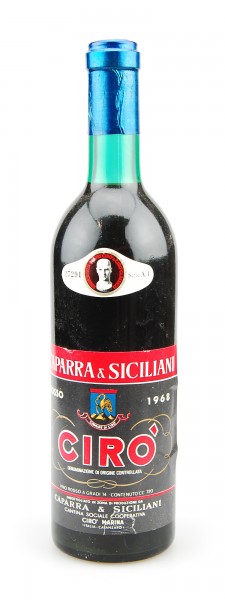 Wein 1968 Ciro Rosso Classico Caparra & Siciliani