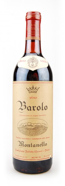Wein 1969 Barolo Montanello