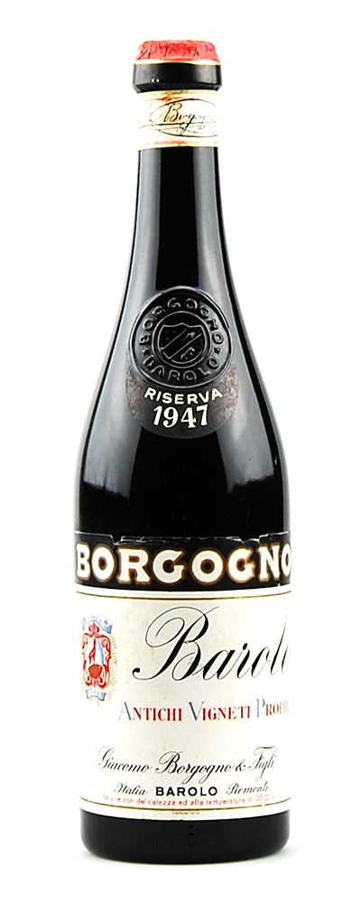 Wein 1947 Barolo Giacomo Borgogno Riserva