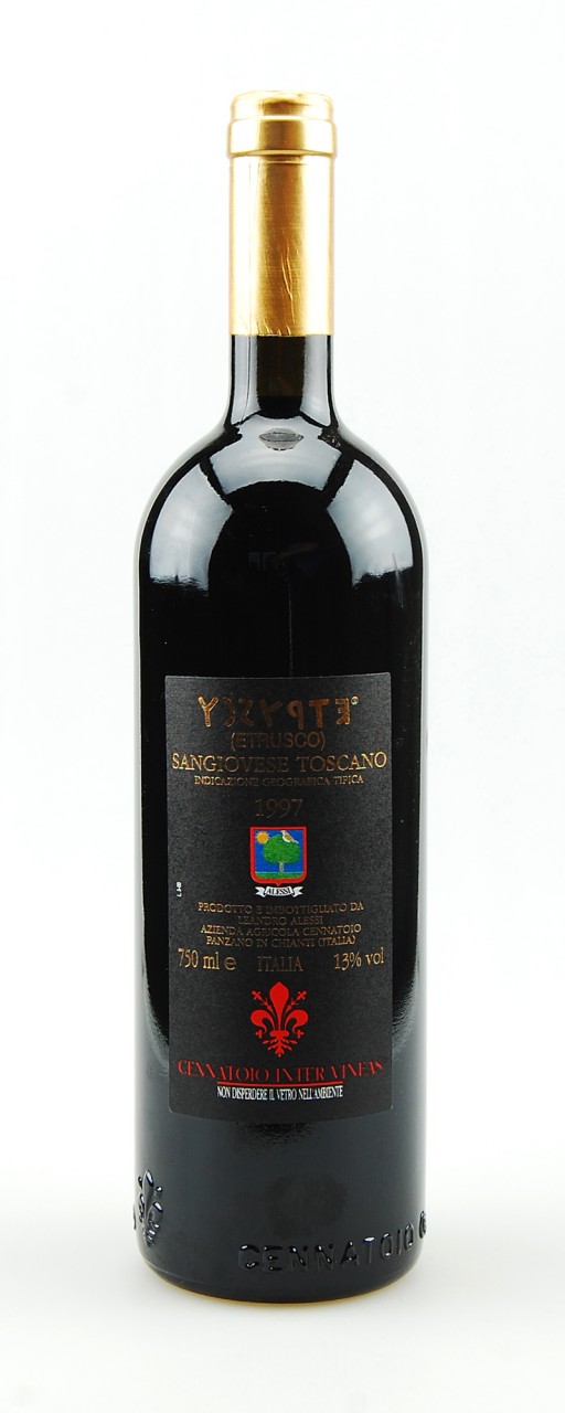 Wein 1997 Etrusco Sangiovese Toscano Cennatoio