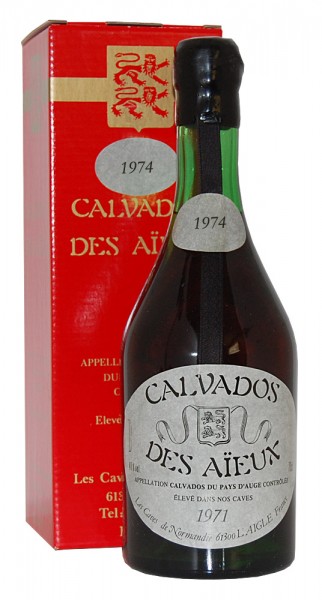 Calvados 1974 Calvados des Aieux du Pays d´ Auge
