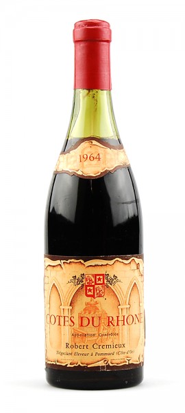 Wein 1964 Cotes du Rhone R. Cremieux