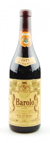 Wein 1977 Barolo Riserva Terre del Barolo