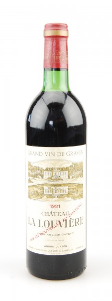 Wein 1981 Chateau La Louviere Grand Vin de Graves