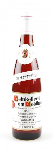 Wein 1976 Osthofener Klosterberg Beerenauslese