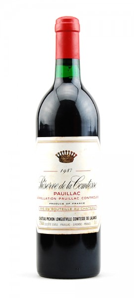 Wein 1987 Reserve de la Comtesse
