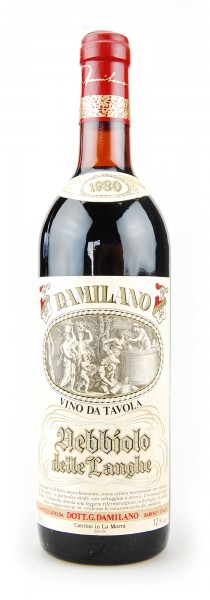 Wein 1980 Nebbiolo Tenuta Canubio Damilano