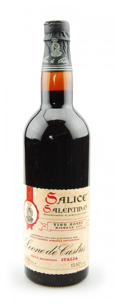 Wein 1975 Salice Leone de Castris Riserva Salentino